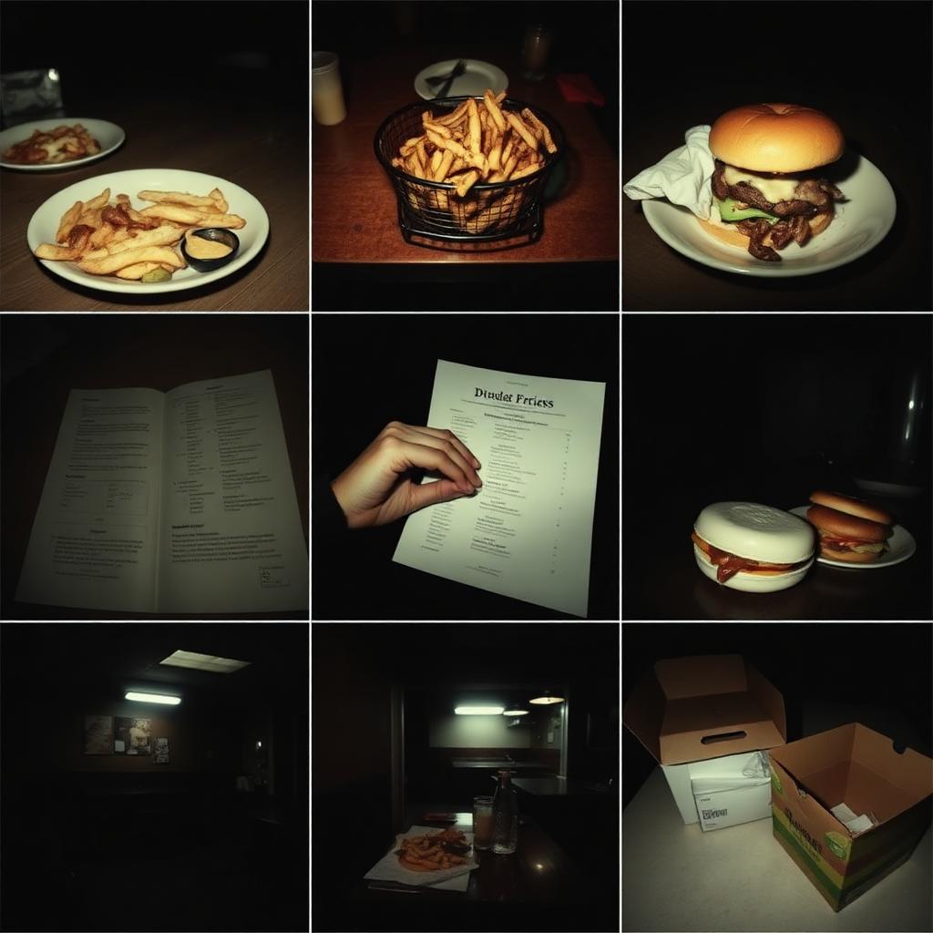 The Local Kitchen's Instagram grid before Postivo: dark, inconsistent amateur phone photos