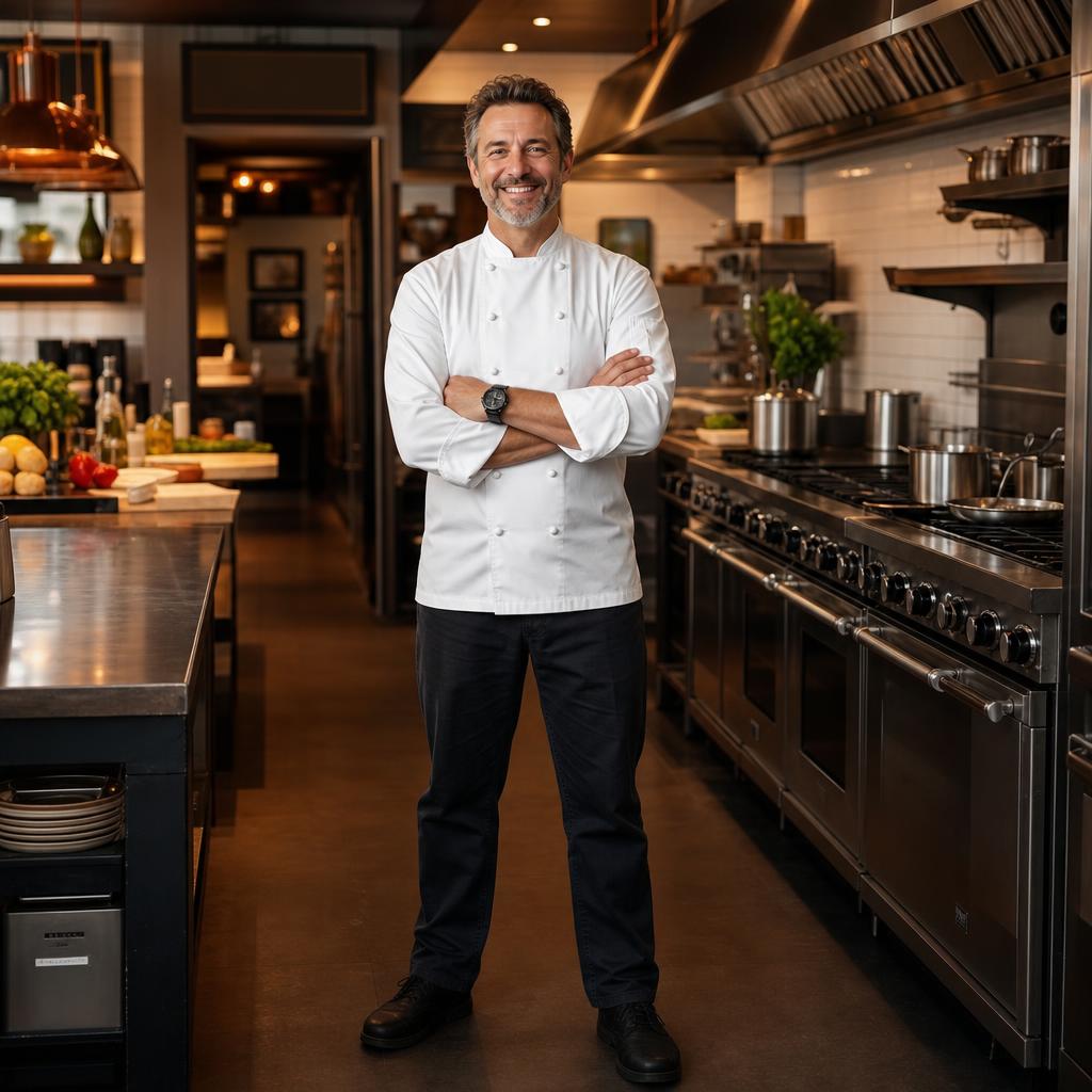 Restaurant content example: Meet the chef